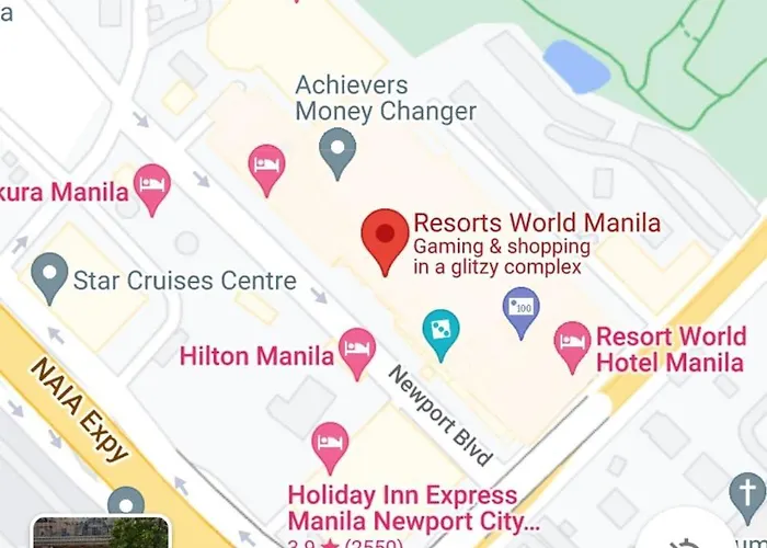 公寓式飯店 Cozy Hideaway At 81 Newport Blvd Walk To Naia T3 Casinos And Mall Own Parking Pool Gym Balcony And Kitchen *